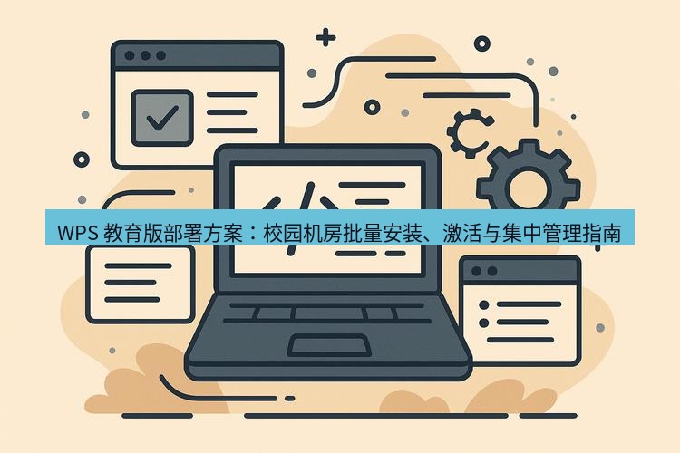 wps官网 WPS 教育版部署方案：校园机房批量安装、激活与集中管理指南