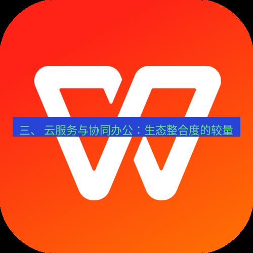 wps官网 三、 云服务与协同办公：生态整合度的较量