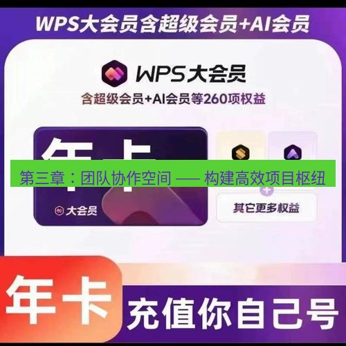 wps官网 第三章：团队协作空间 —— 构建高效项目枢纽