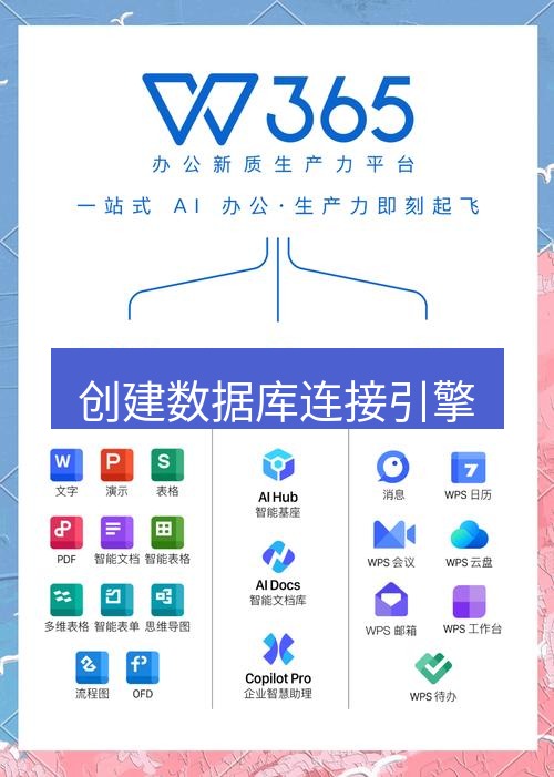 wps官网 创建数据库连接引擎