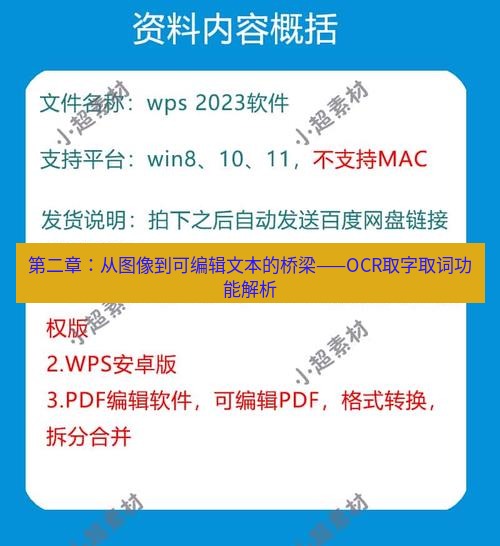 wps官网 第二章：从图像到可编辑文本的桥梁——OCR取字取词功能解析
