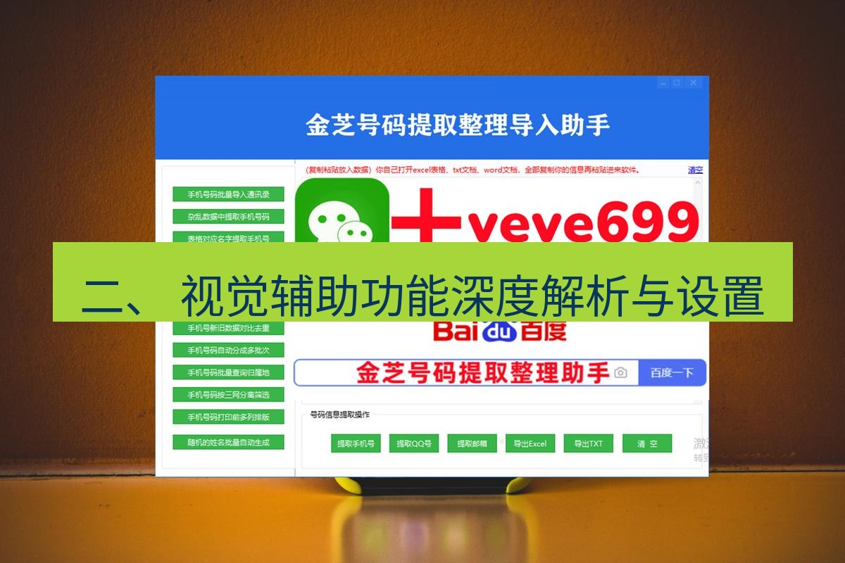 wps官网 二、 视觉辅助功能深度解析与设置