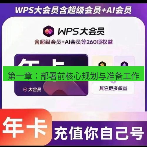 wps官网 第一章：部署前核心规划与准备工作