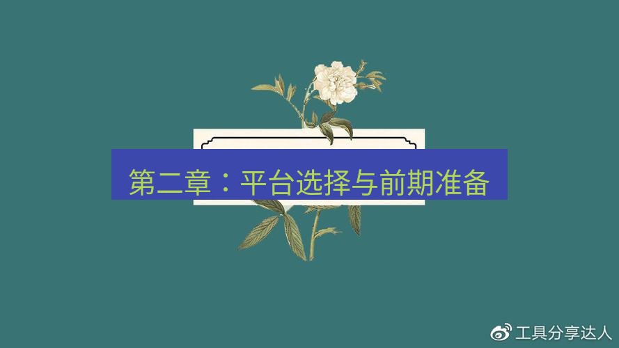 wps官网 第二章：平台选择与前期准备