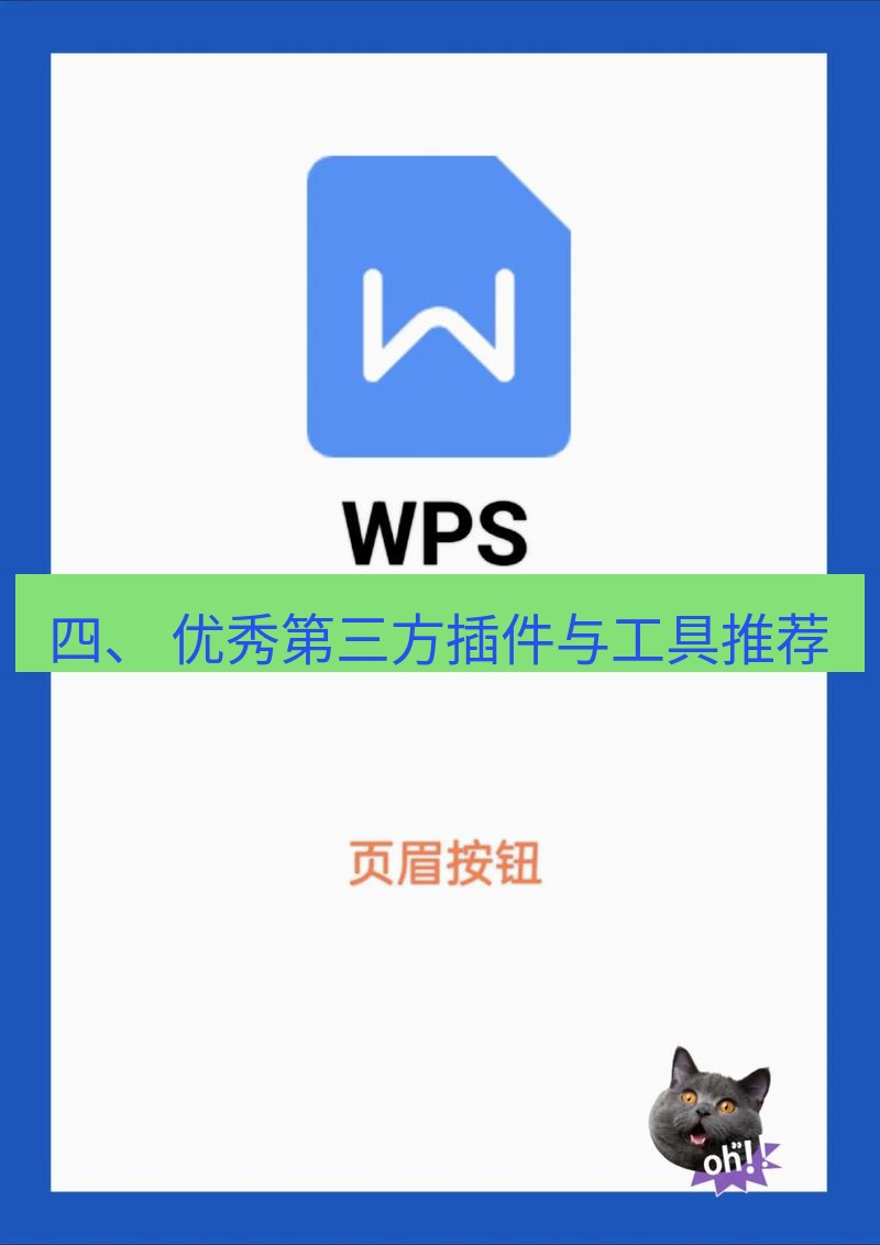 wps官网 四、 优秀第三方插件与工具推荐